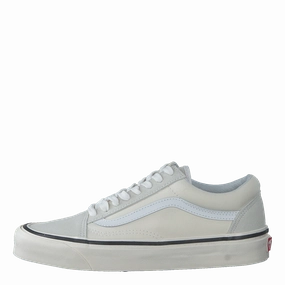 Wide Fit Pain Relief Old Skool 36 Dx White