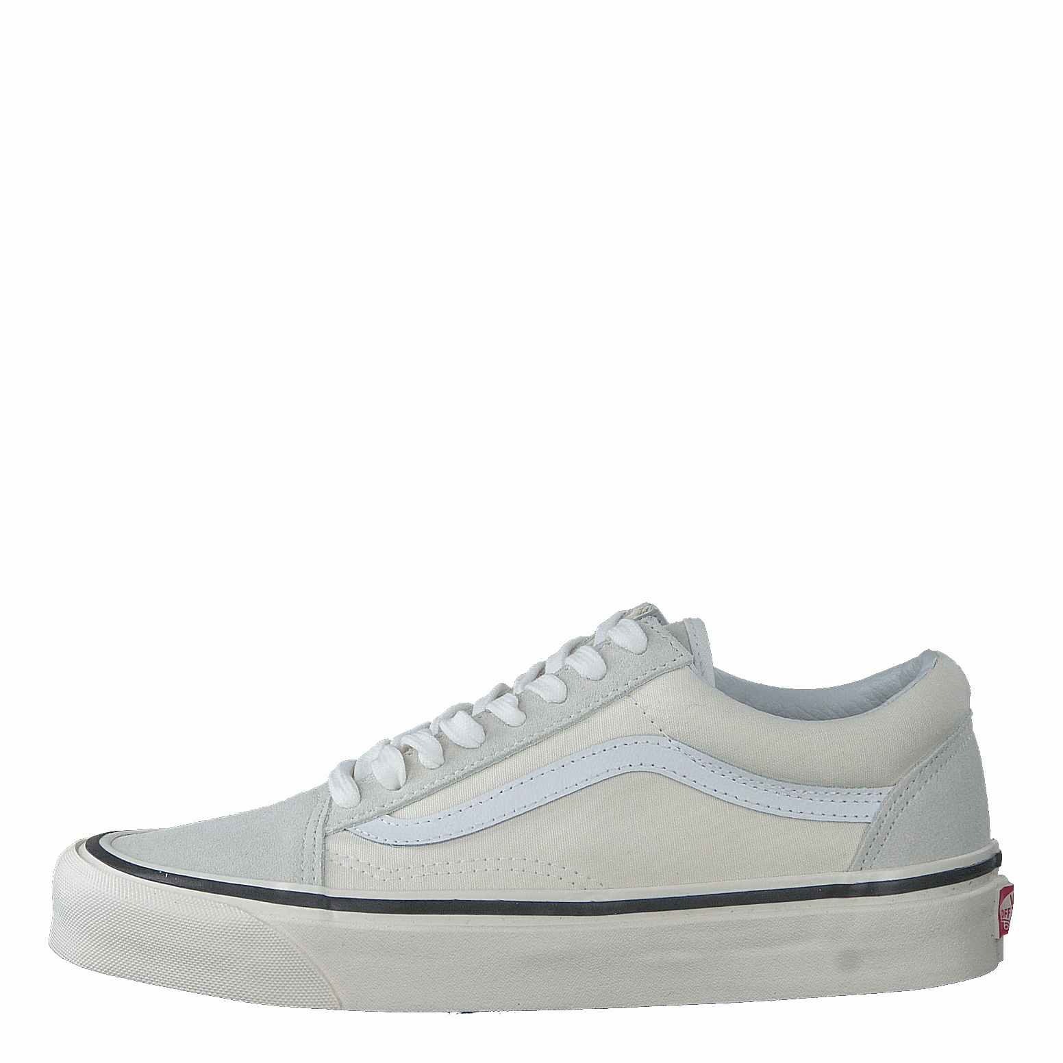 Wide Fit Pain Relief Old Skool 36 Dx White
