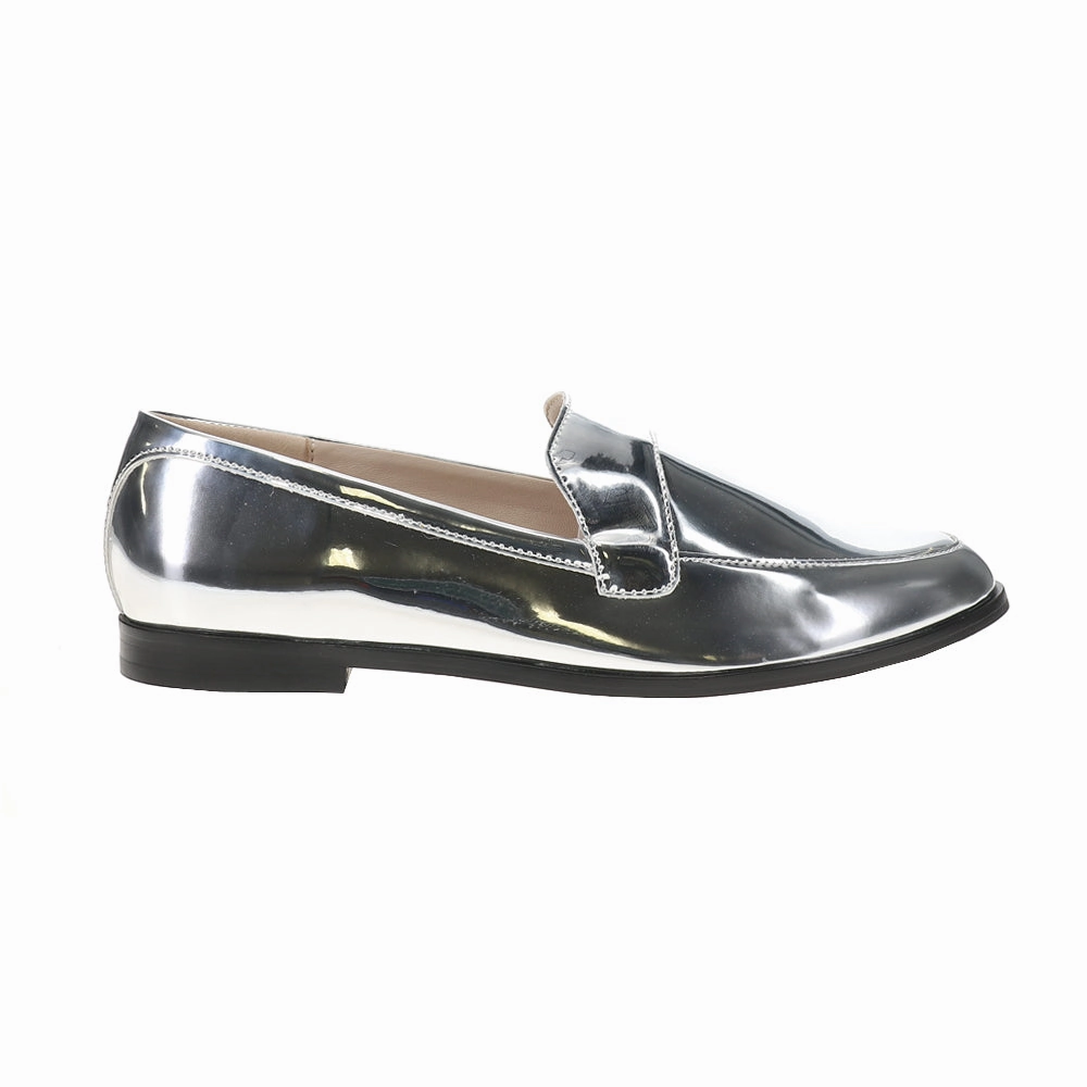 Travel Footwear Olivia Metallic Slip On Loafers