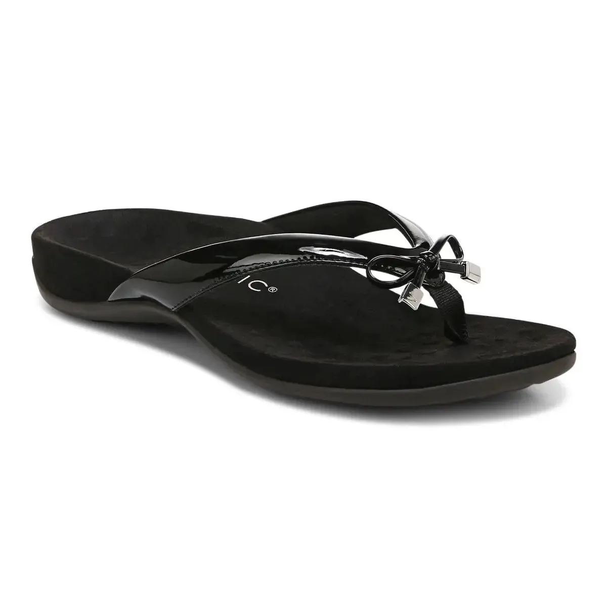 Women'S Vionic Bella Patent Sandal | Chic Comfort With Orthotic Support Casual Comfort Fashion Sneakers