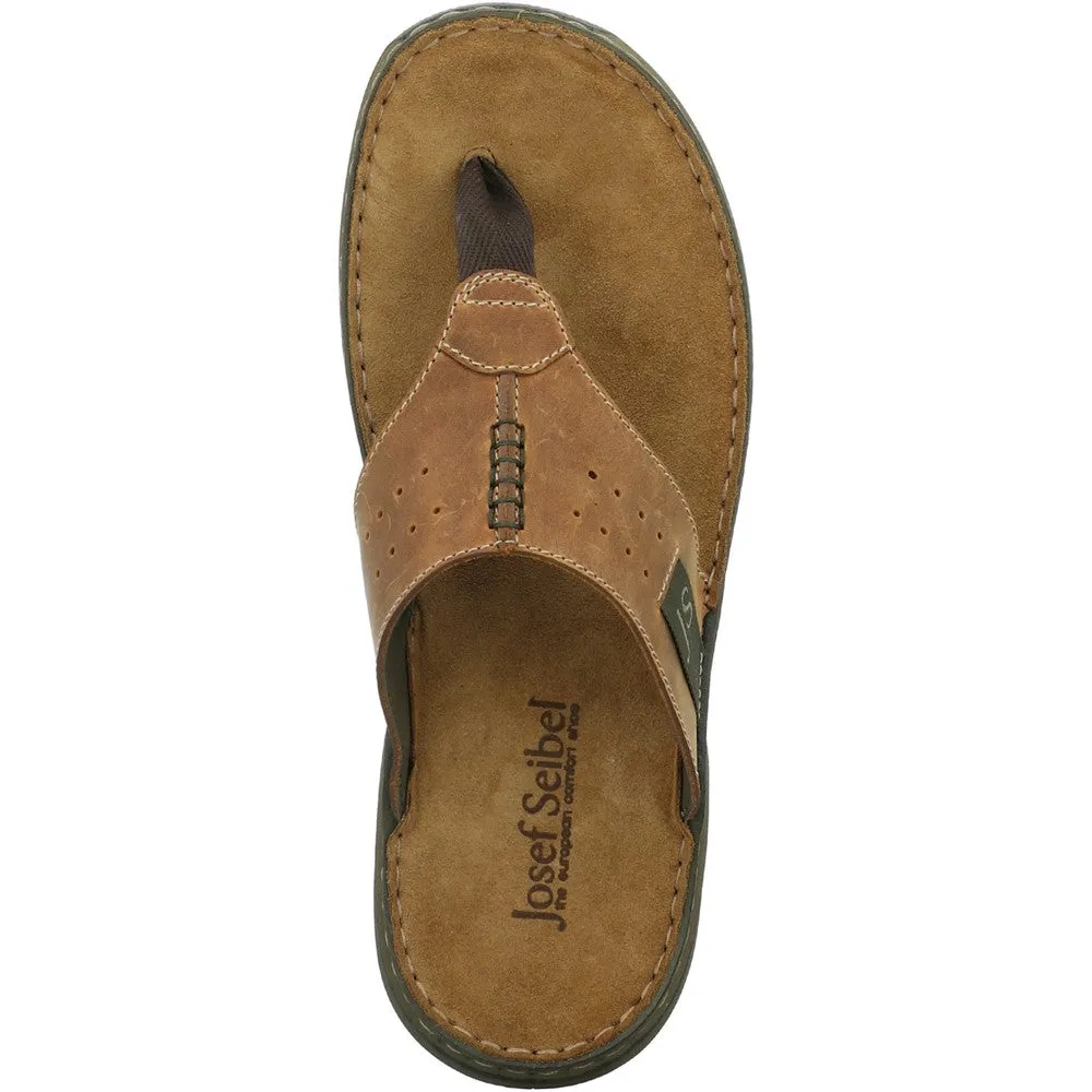 Wide Fit Stable Josef Seibel Maverick 05 Toe Post Sandal