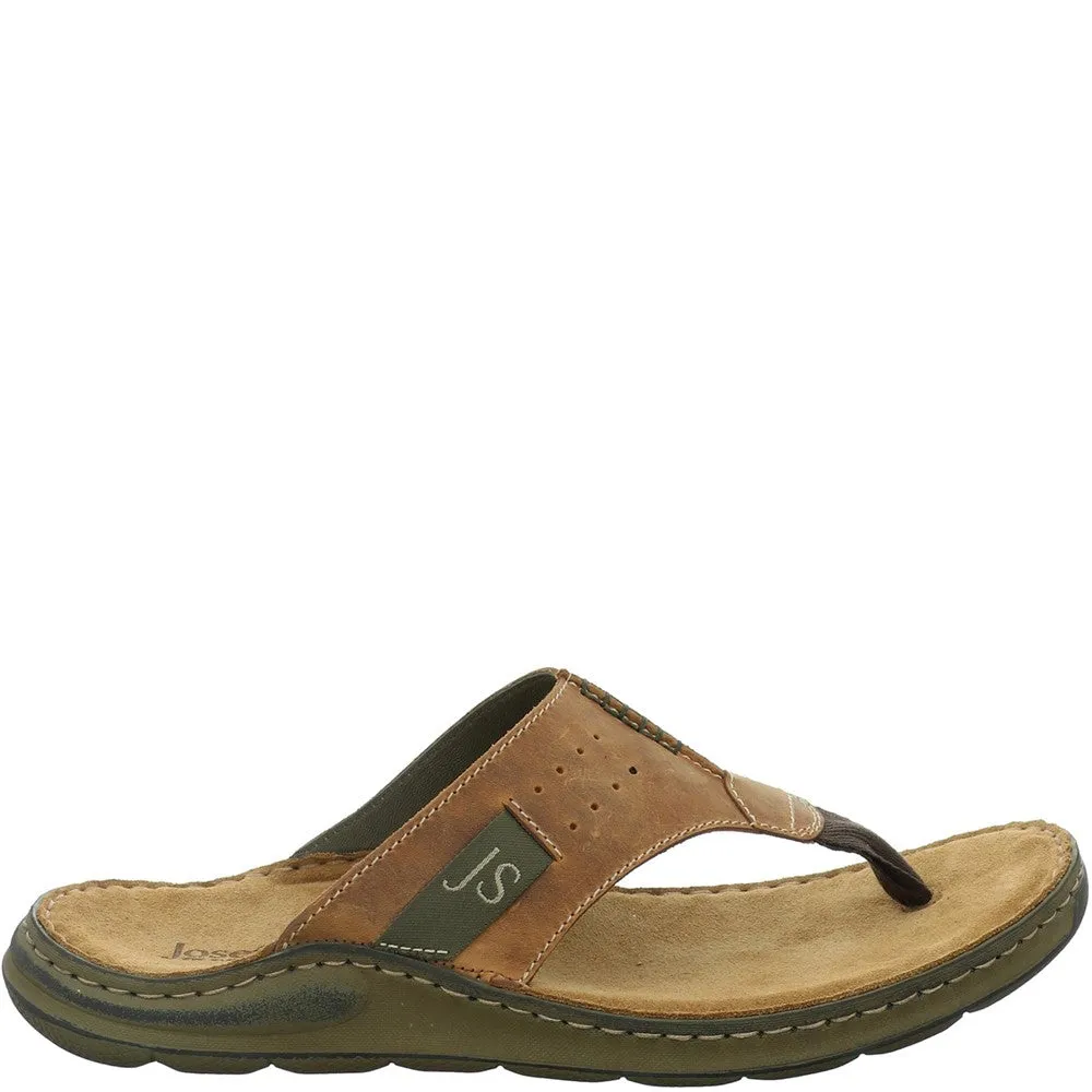 Josef Seibel Maverick 05 Toe Post Sandal Comfort Heel