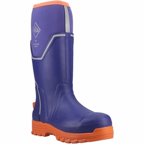Weather Resistant Memory Foam Muck Boots Grit S5 Safety Wellington