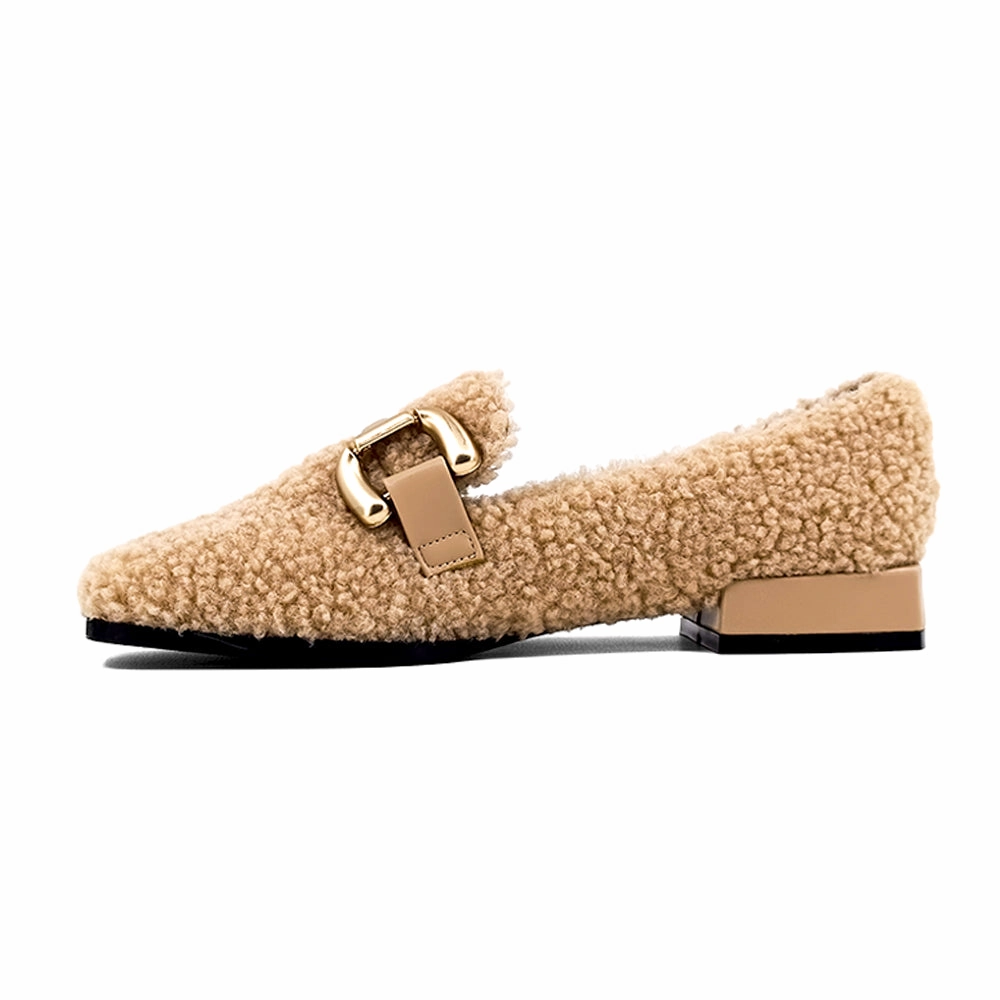 Therese Slip On Loafers Rugged Sole Functional Footwear