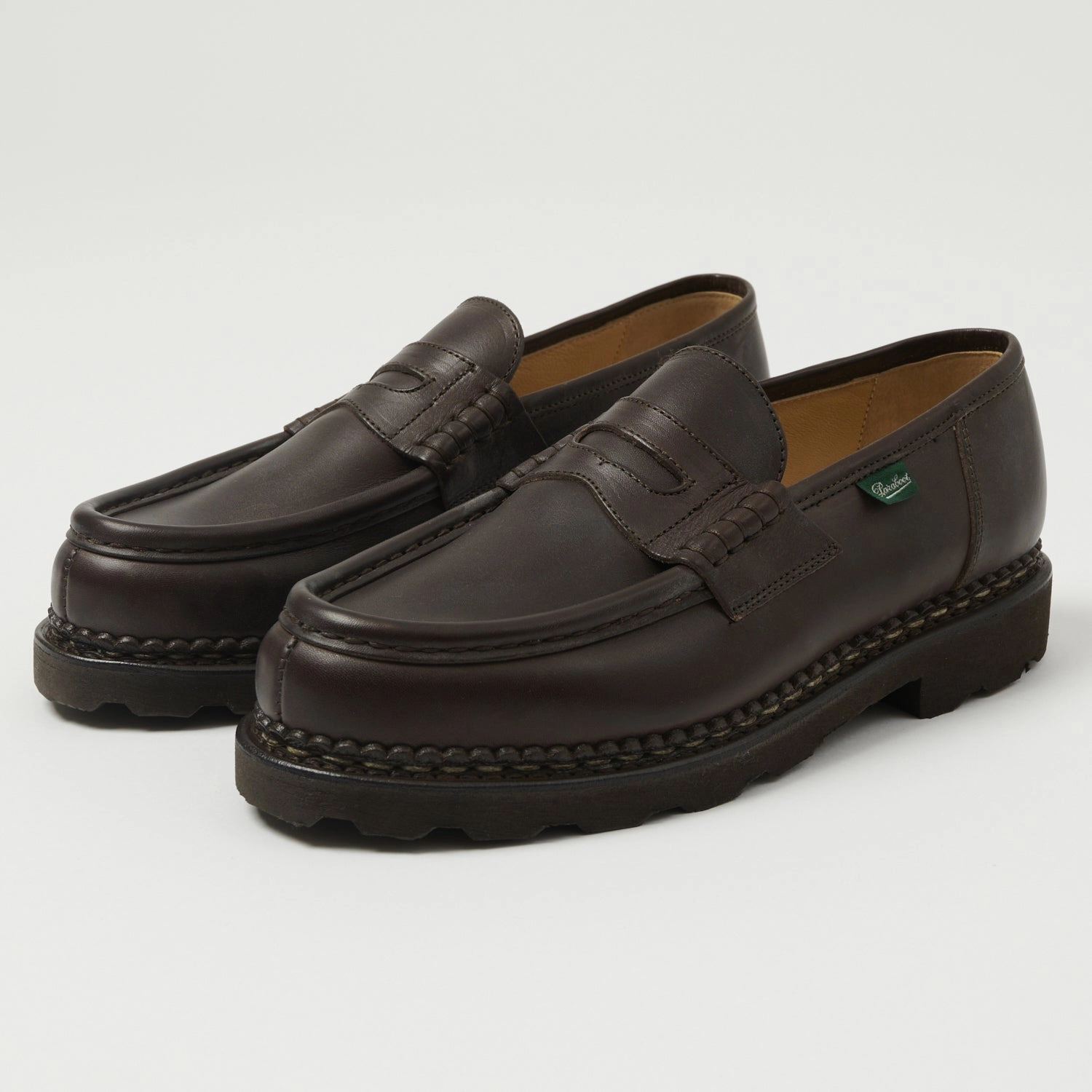 Paraboot Reims Marche Loafer - Lisse Caf?? Pro Comfort Machine Washable