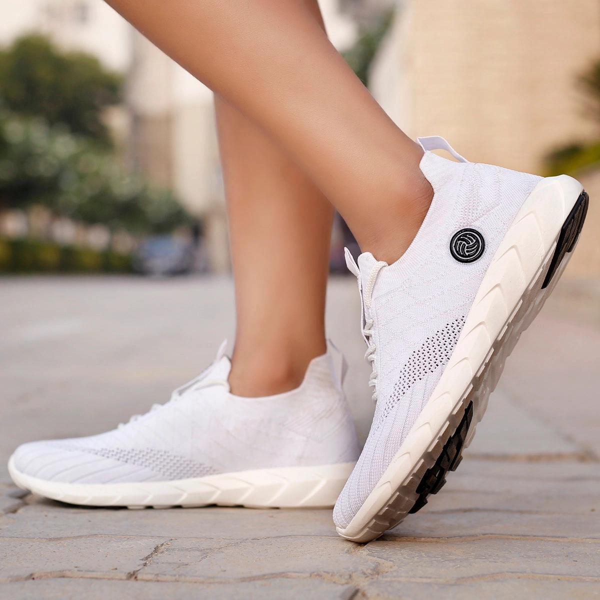 Bacca Bucci Wave Rider Women Sneaker Shoes | White Casual Shoes For Women All Weather