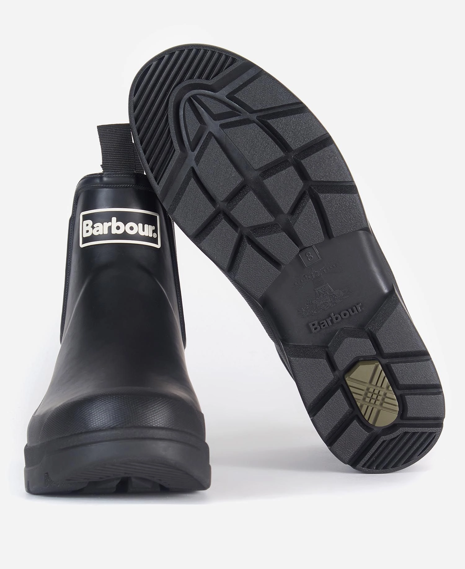 Barbor Nimbus Wellingtons Black Mrf0028 Bk31 Easy On Off Cloud Comfort