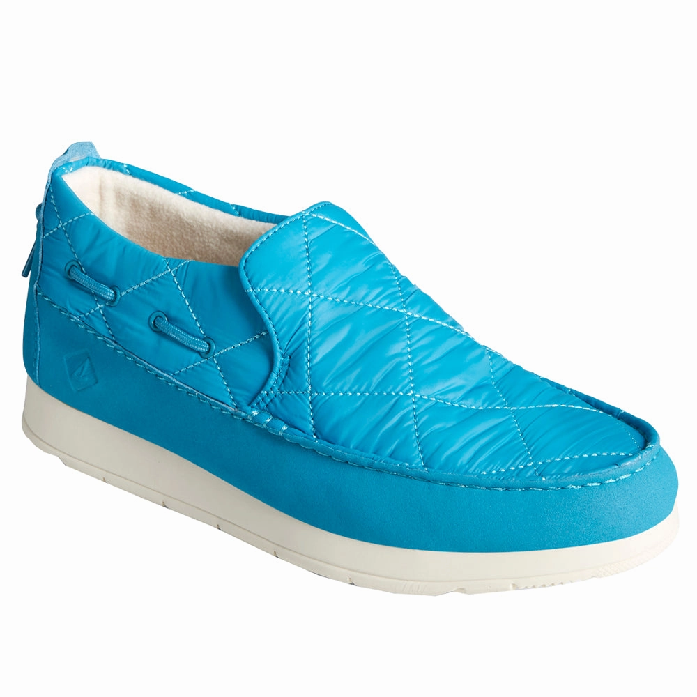 Travel Ready Water Resistant Moc-Sider Slip On Shoes