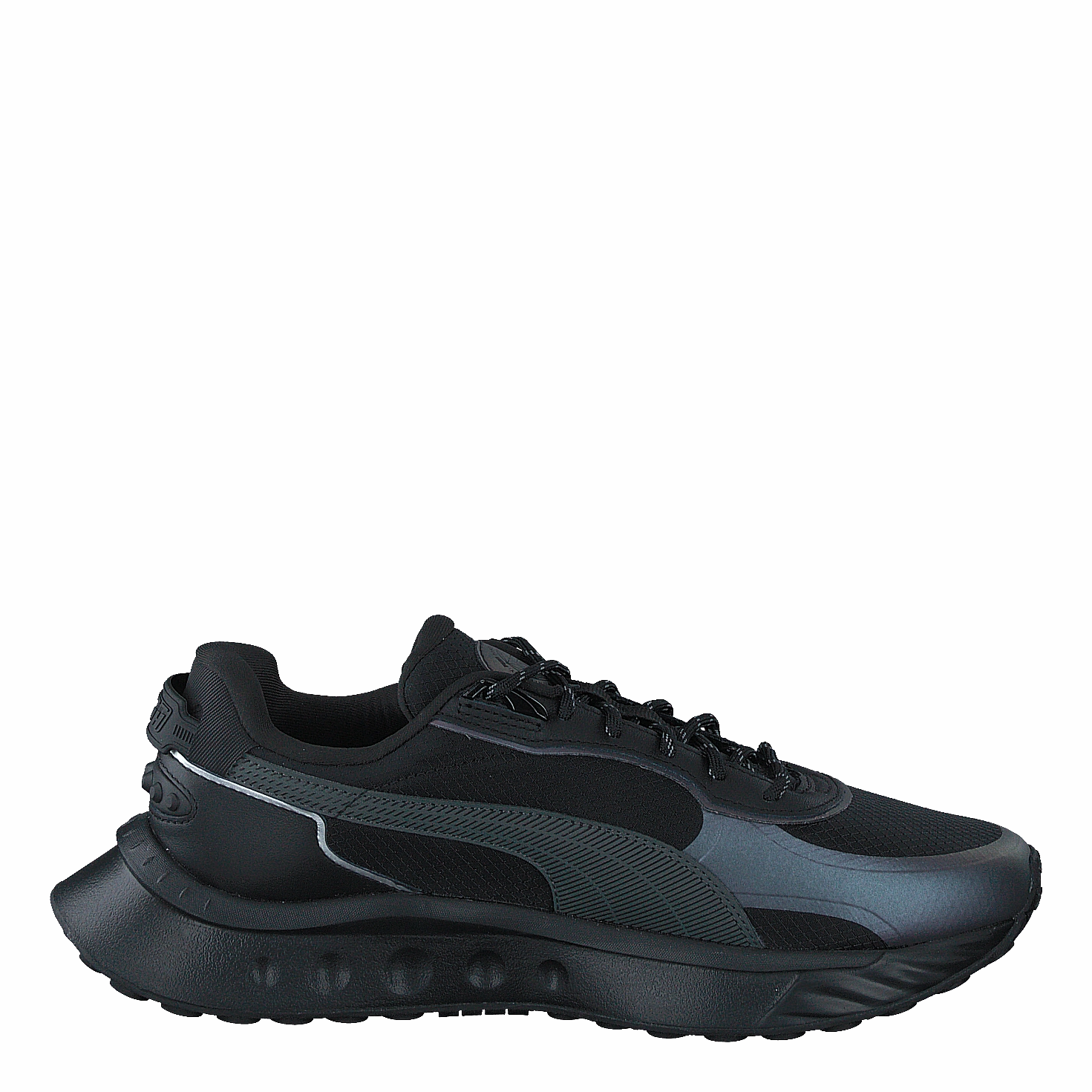 Wild Rider Grip Ls Puma Black-Dark Shadow Slip Resistant Work