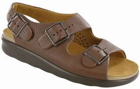 Women??S Sas Relaxed ?C Adjustable Leather Sandal With Soft Cushioning Breathable