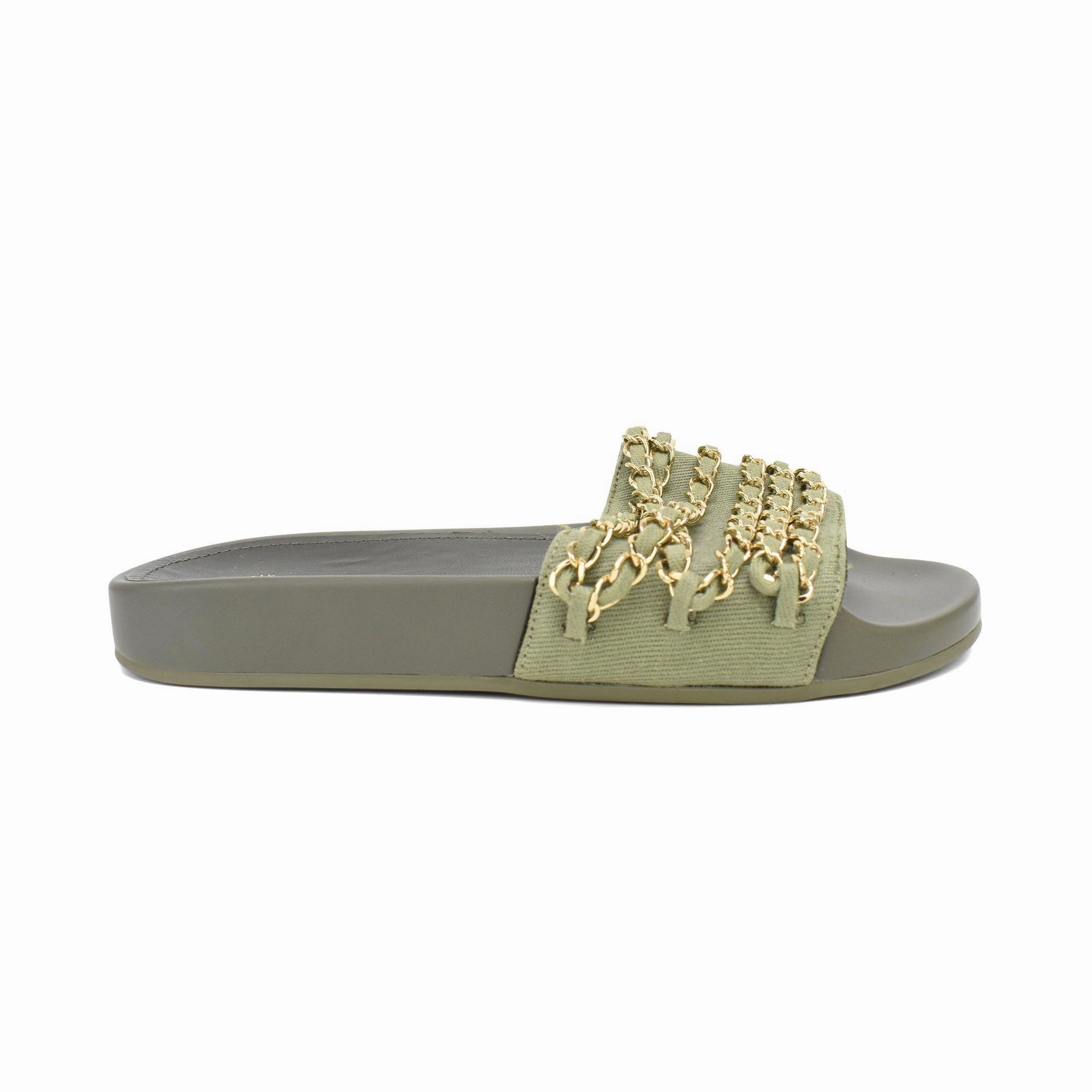 Chic Footwear Chanel Chain Slides - Women'S 36