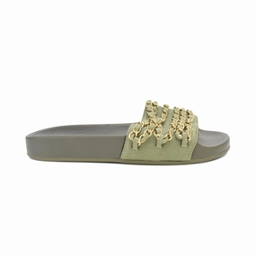 Chic Footwear Chanel Chain Slides - Women'S 36