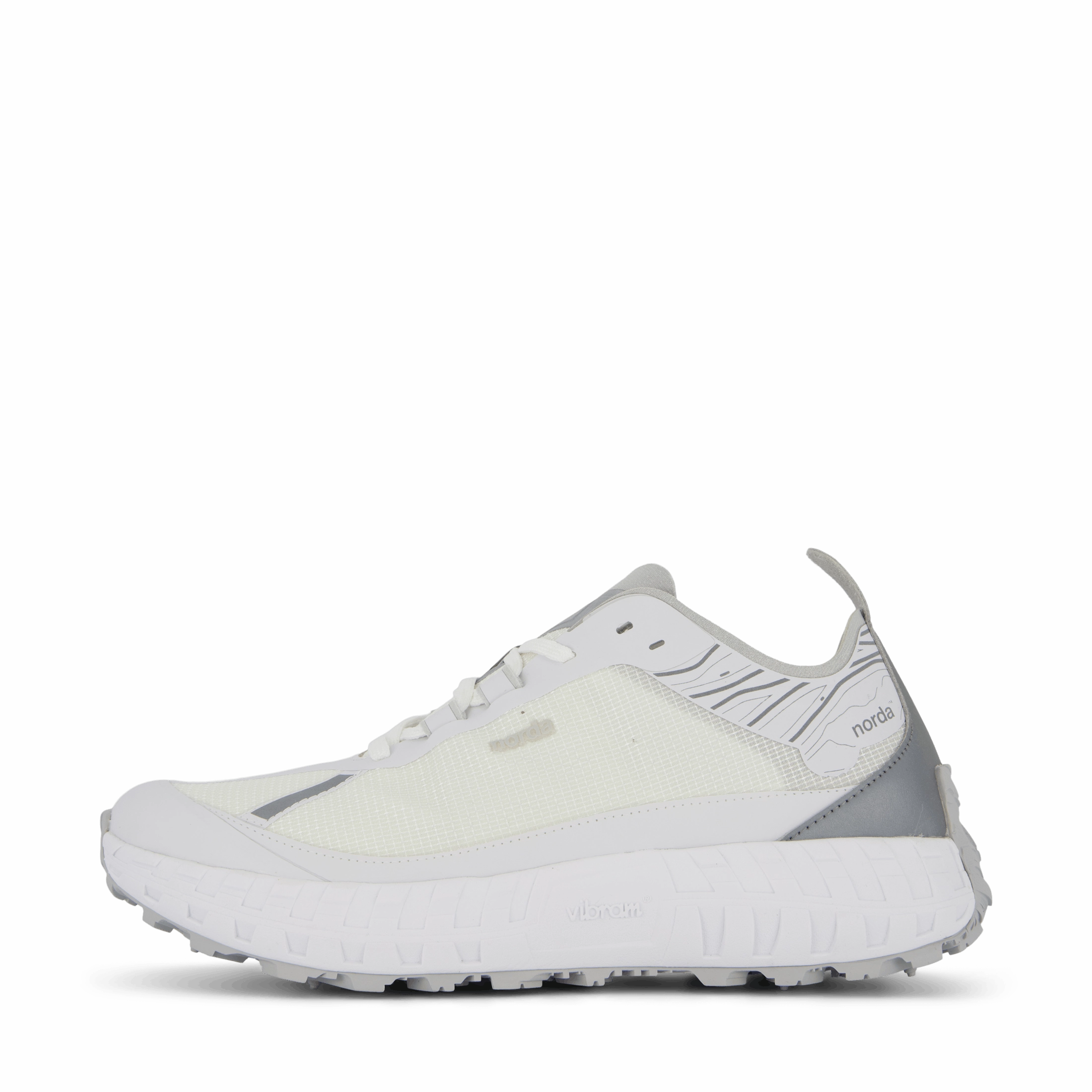 Norda N001 White/Grey Classic Footwear