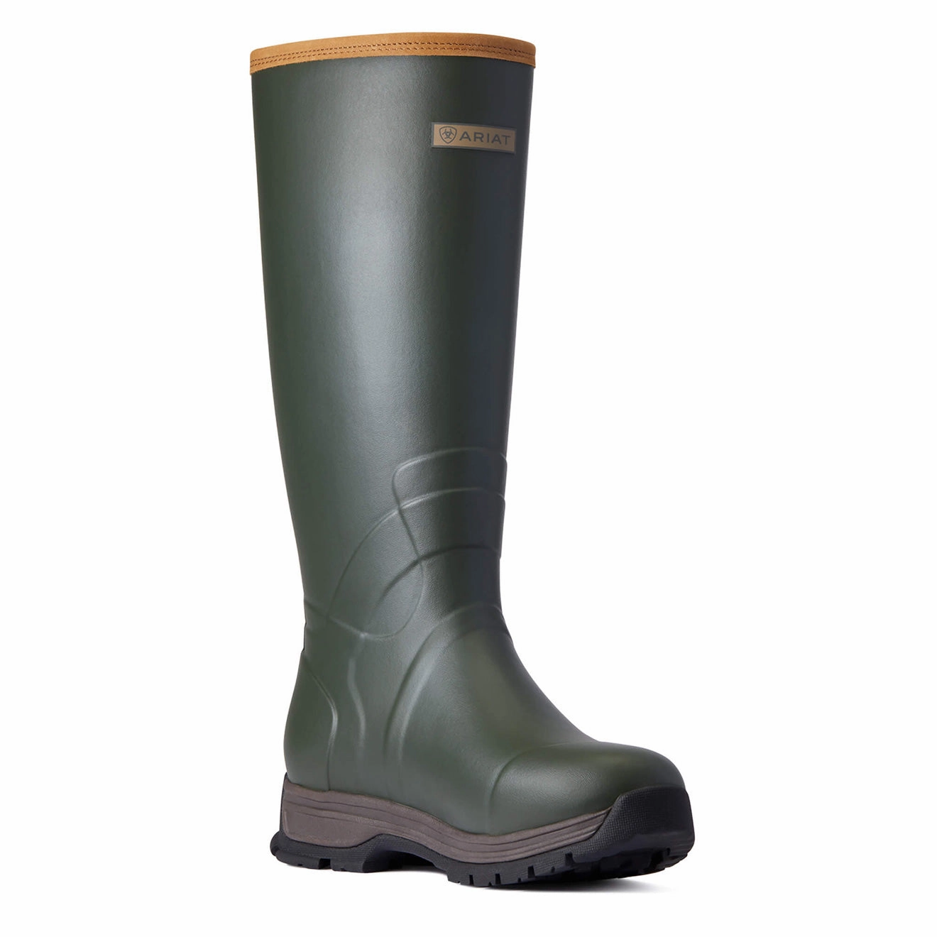 Pro Comfort Travel Footwear Ariat Womens Burford Insulated Zip Wellington Olive