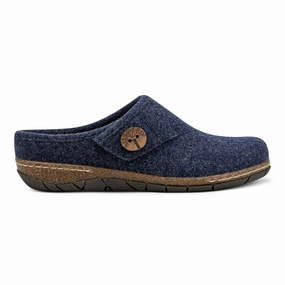 Quick Dry All Day Comfort Ezra Round Toe Casual Slip-On Flat Clogs