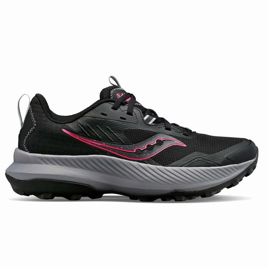 Saucony Blaze Tr | Black / Vizi Pink | Womens Breathable Mesh