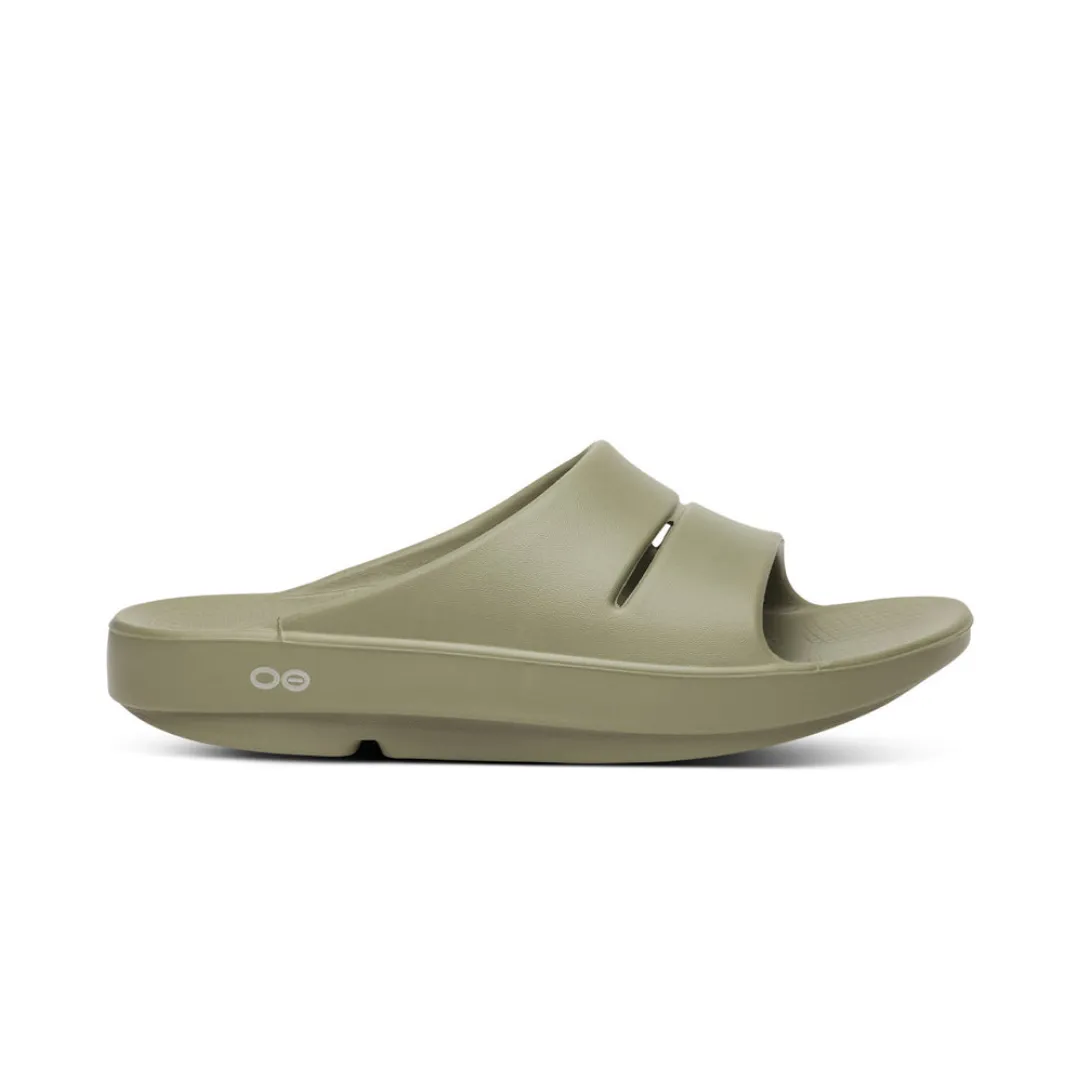 Oofos Unisex'S Ooahh Foliage Sandal (Of1100) Minimal Footwear All Day Comfort