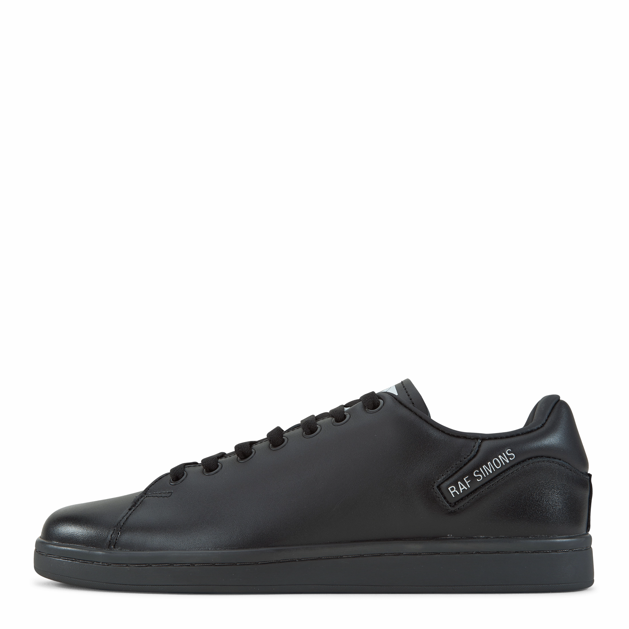 Orion Brushed Black Leather Shoes Secure Fit