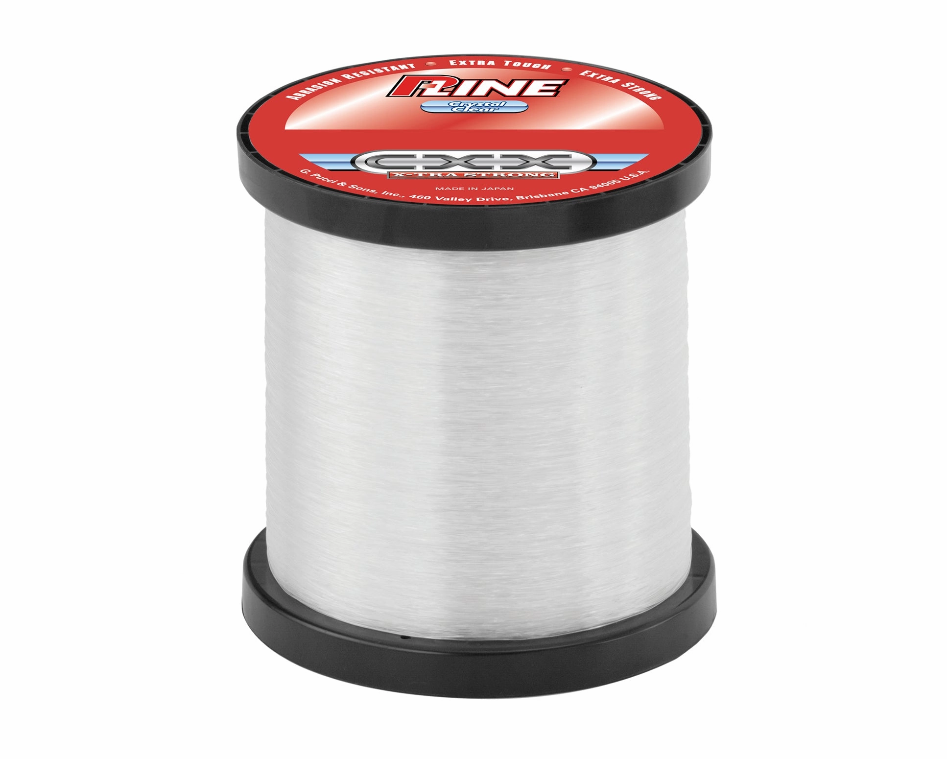 P-Line CXX Crystal Clear X-Tra Strong Fishing Line 3000 Yard Bulk Spool