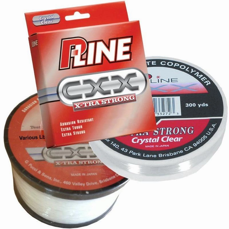 P-Line CXX Crystal Clear X-Tra Strong Fishing Line
