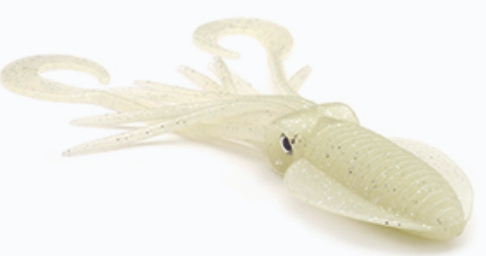 P-Line Twin Tail Soft Plastic Squid