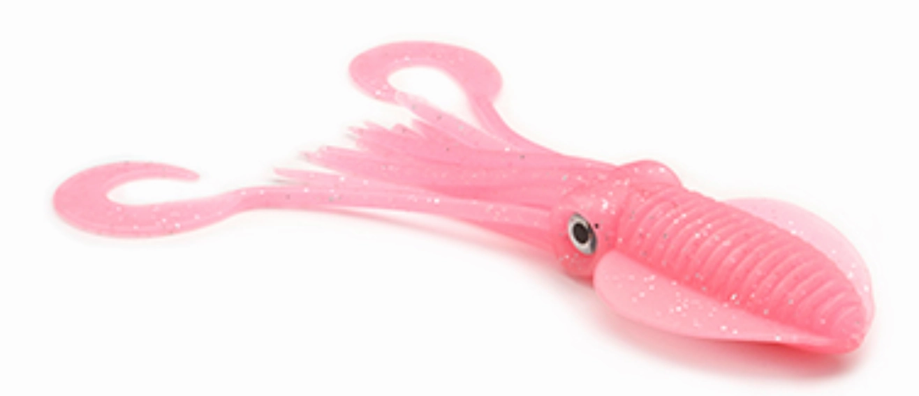 P-Line Twin Tail Soft Plastic Squid