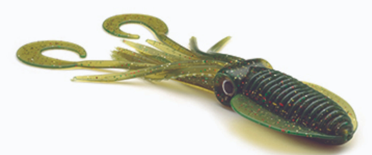 P-Line Twin Tail Soft Plastic Squid