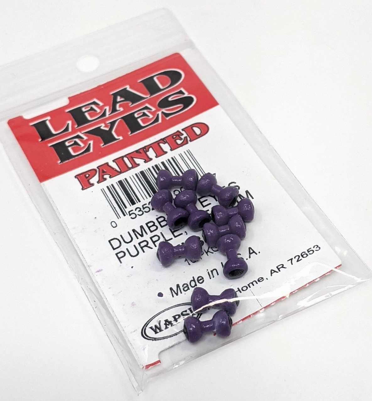 Painted Lead Dumbbell Eyes