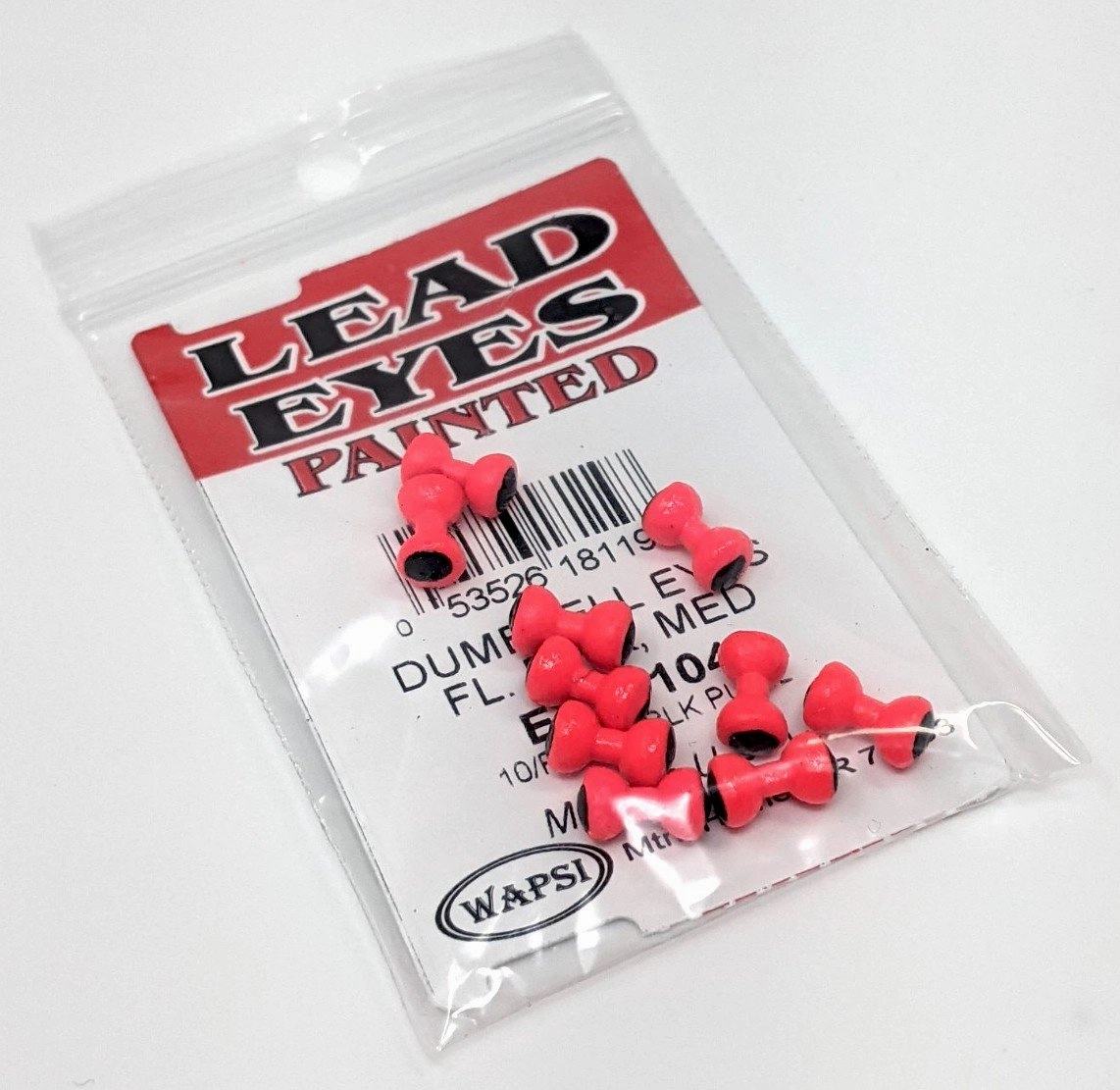 Painted Lead Dumbbell Eyes
