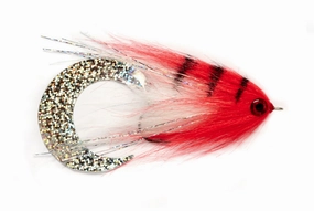 Paolos Wiggle Tail White/Red Size 6/0