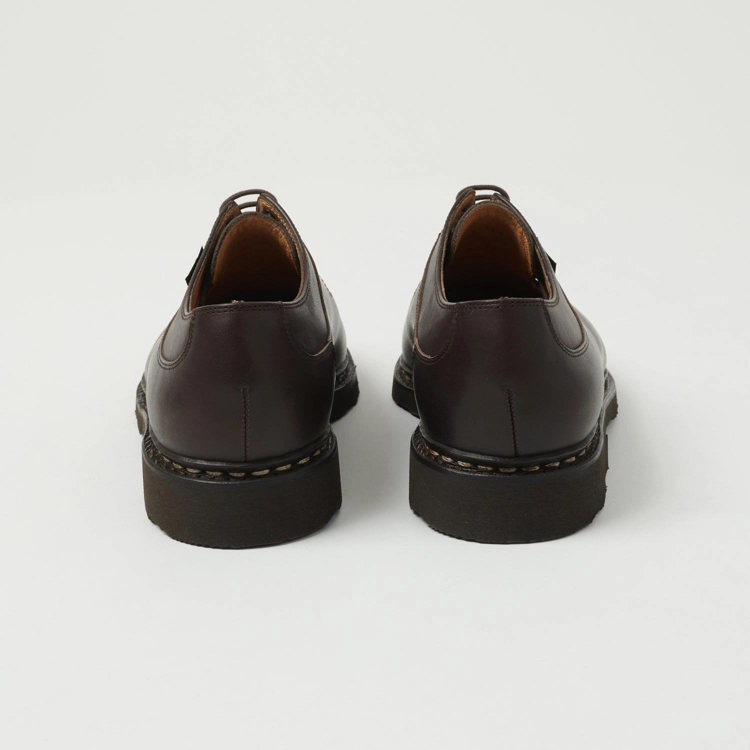 Statement Footwear Lightweight Paraboot Avignon Griff Shoe - Lisse Caf??