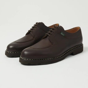 Paraboot Avignon Griff Shoe - Lisse Caf?? Waterproof Sustainable Shoes