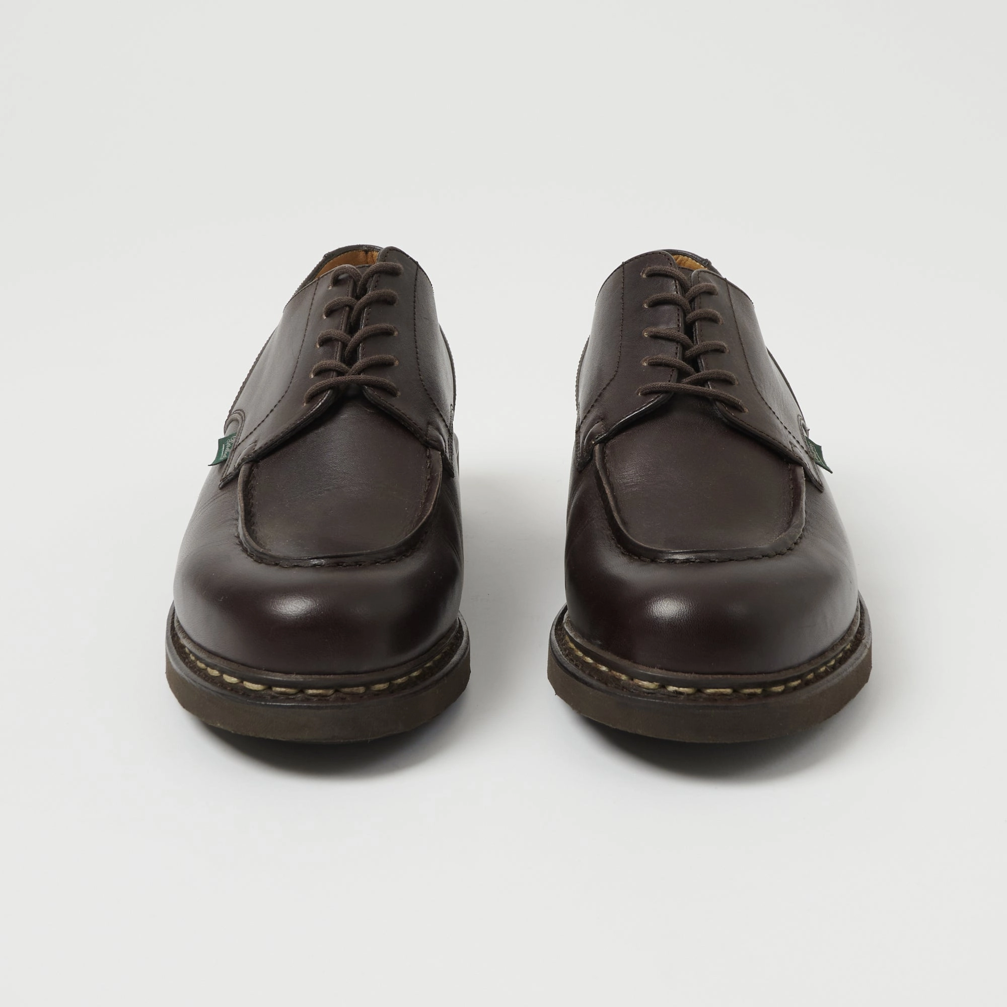 Unisex Shoes Paraboot Chambord Tex Shoe - Brown Lisse Caf??
