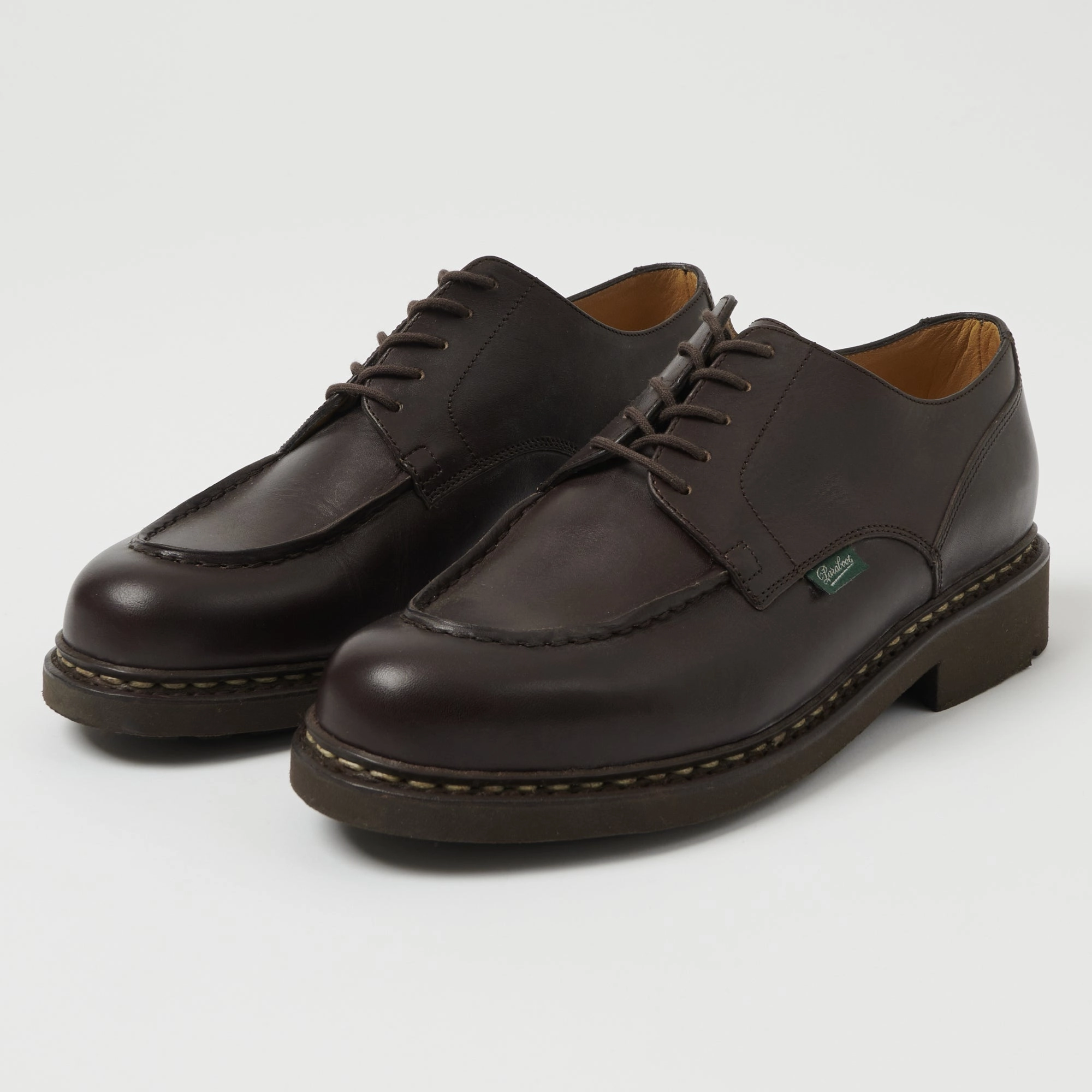 Paraboot Chambord Tex Shoe - Brown Lisse Caf?? Streetwear Footwear