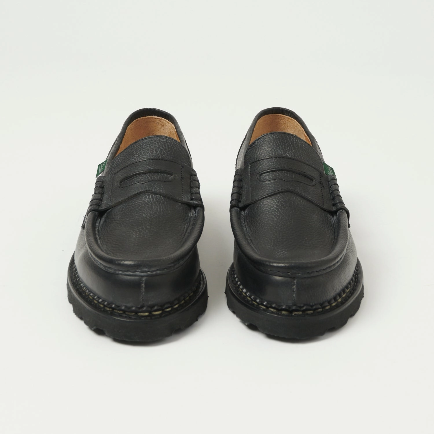 Paraboot Reims Marche Loafer - Black Grain Noir Shock Absorbing