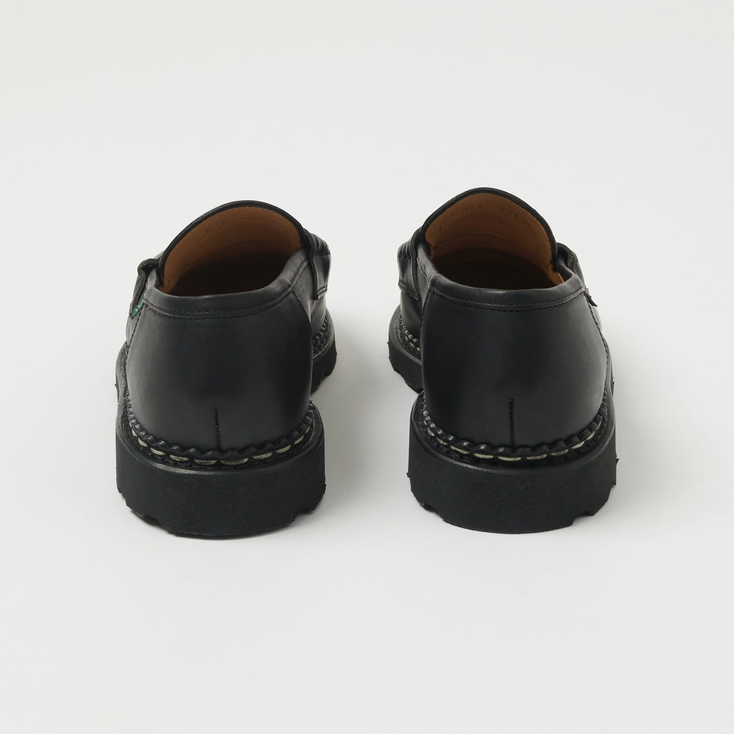 Fashion Footwear Odor Resistant Paraboot Reims Marche Loafer - Black Lisse Noir