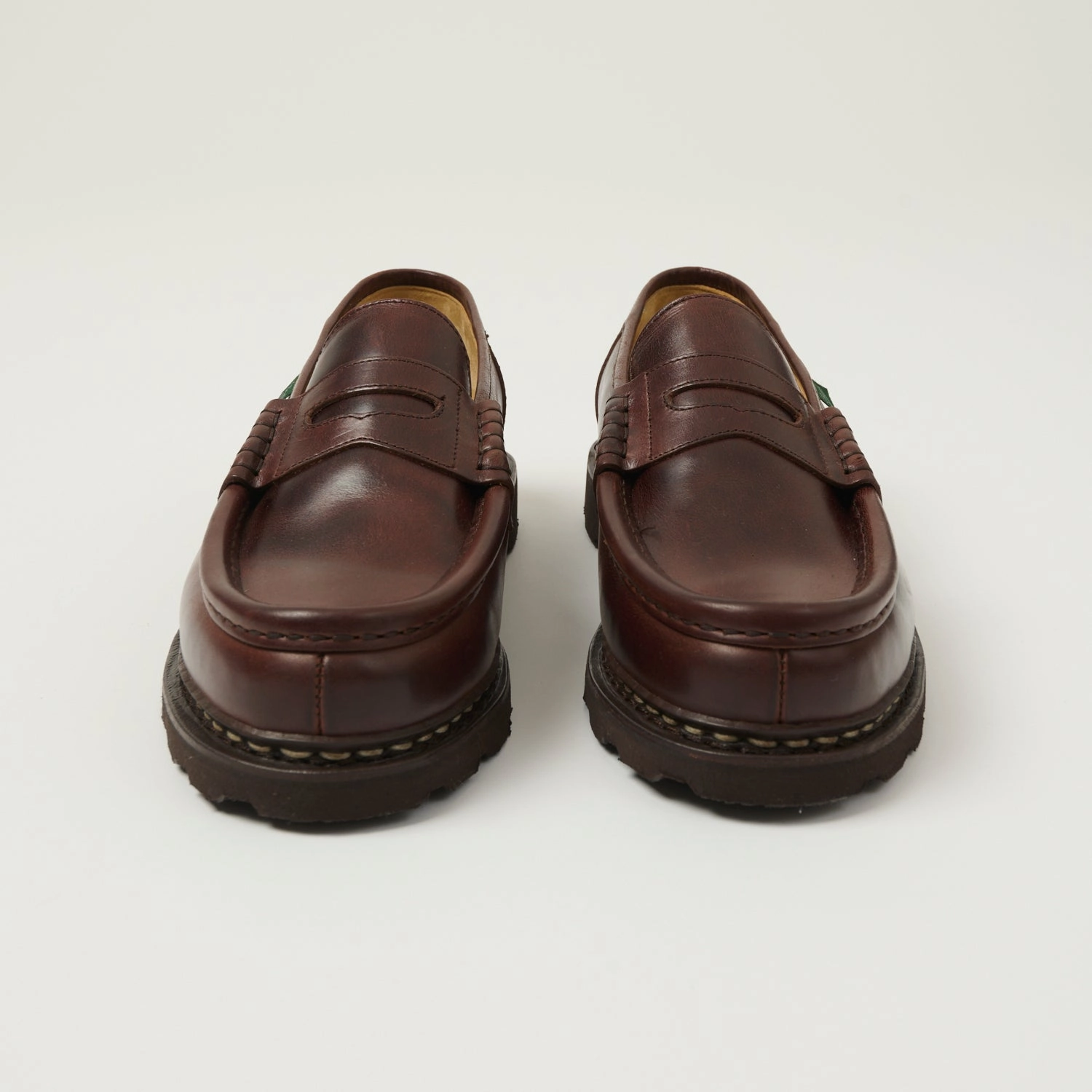 Paraboot Reims Marche Loafer - Lis Ecorce Minimalist Rugged Sole