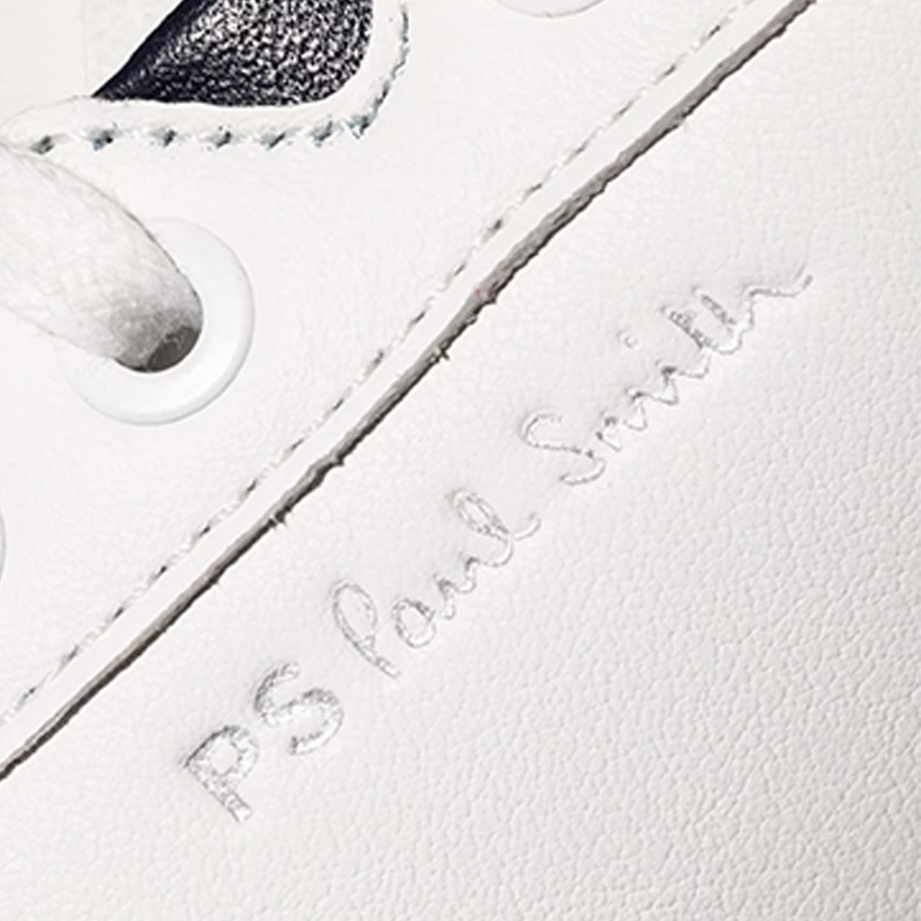 Paul Smith Albany Leather Zebra Trainers White Urban