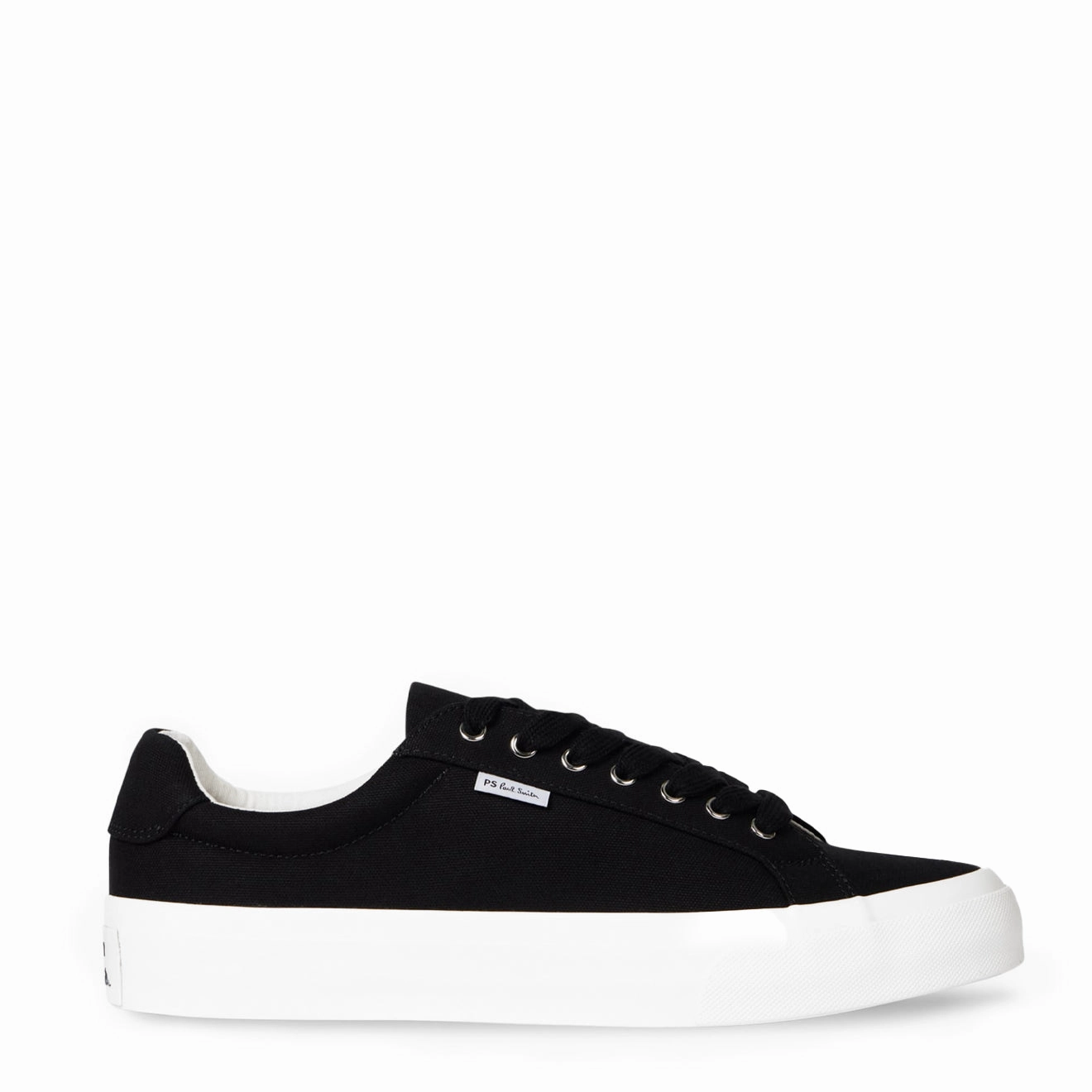 Pro Comfort Paul Smith Amos Canvas Trainers Black