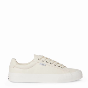 Modern Classic Unisex Paul Smith Amos Canvas Trainers Ecru