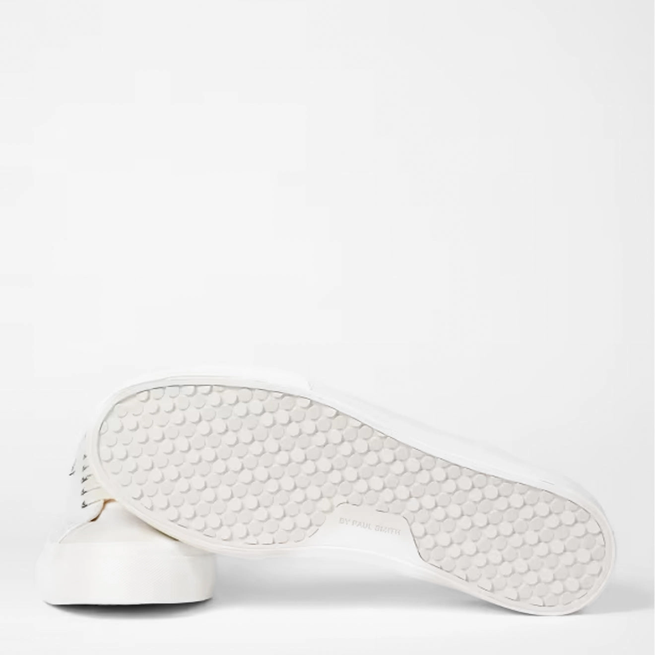 Paul Smith Amos Canvas Trainers Ecru Quick Dry