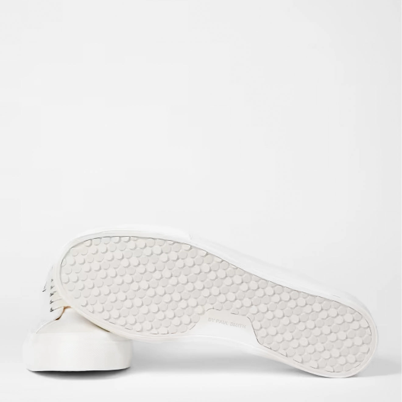 Paul Smith Amos Canvas Trainers Ecru Weather Ready