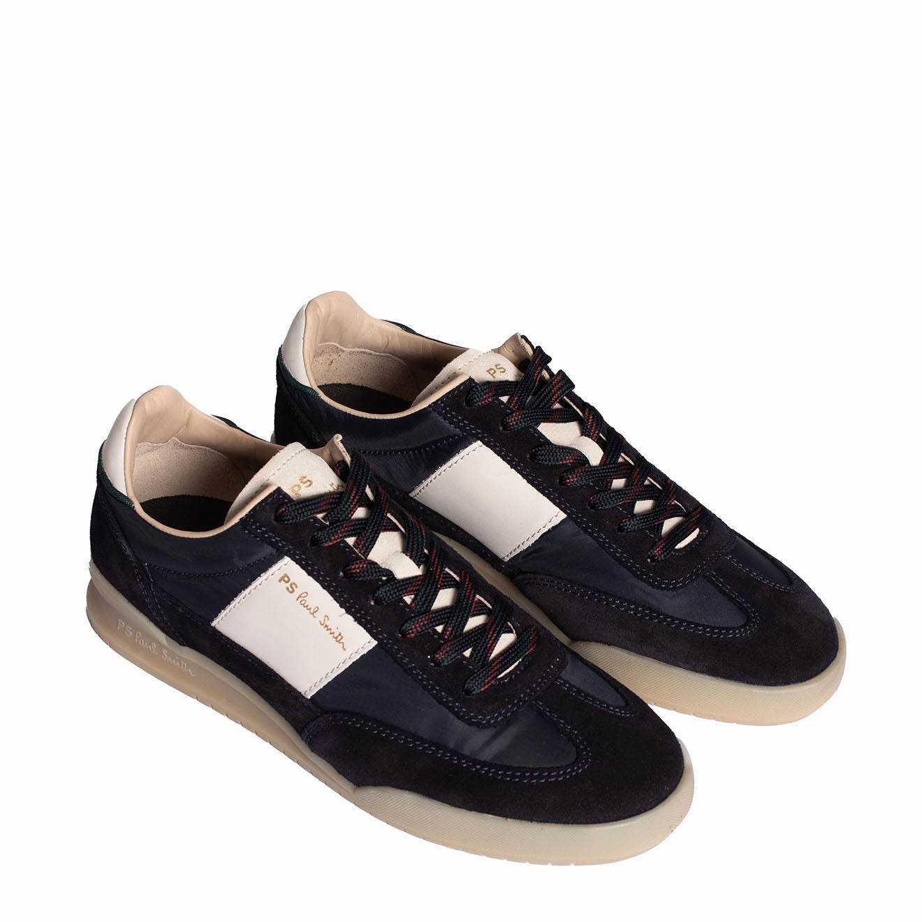 Ergonomic Sole Minimalist Shoes Paul Smith Dover Trainer Very Dark Navy