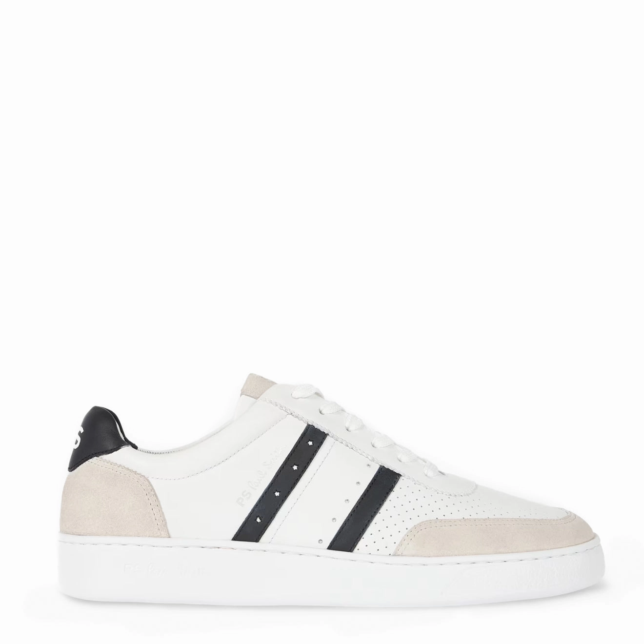 Easy On Off Standing Comfort Paul Smith Leather Birch Trainers White