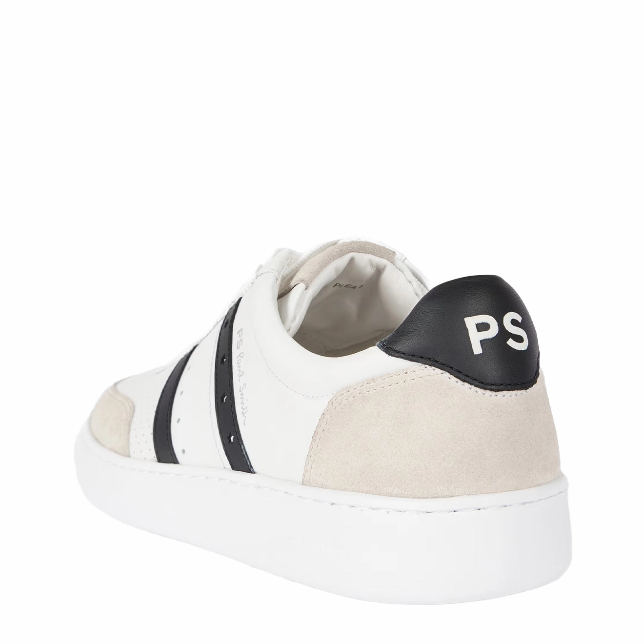 Fashion Sneakers Water Resistant Paul Smith Leather Birch Trainers White