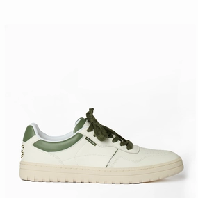 Comfort Technology Paul Smith Mens Shoe Ellis Green Spoiler White