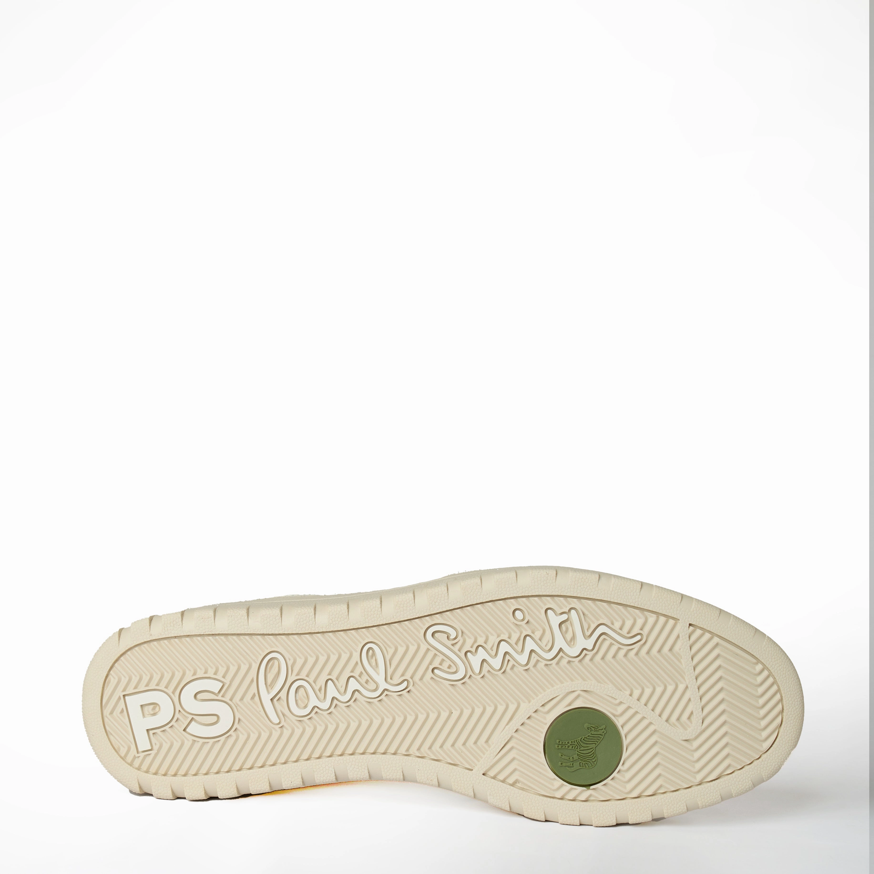 Unisex Lightweight Paul Smith Mens Shoe Ellis Green Spoiler White