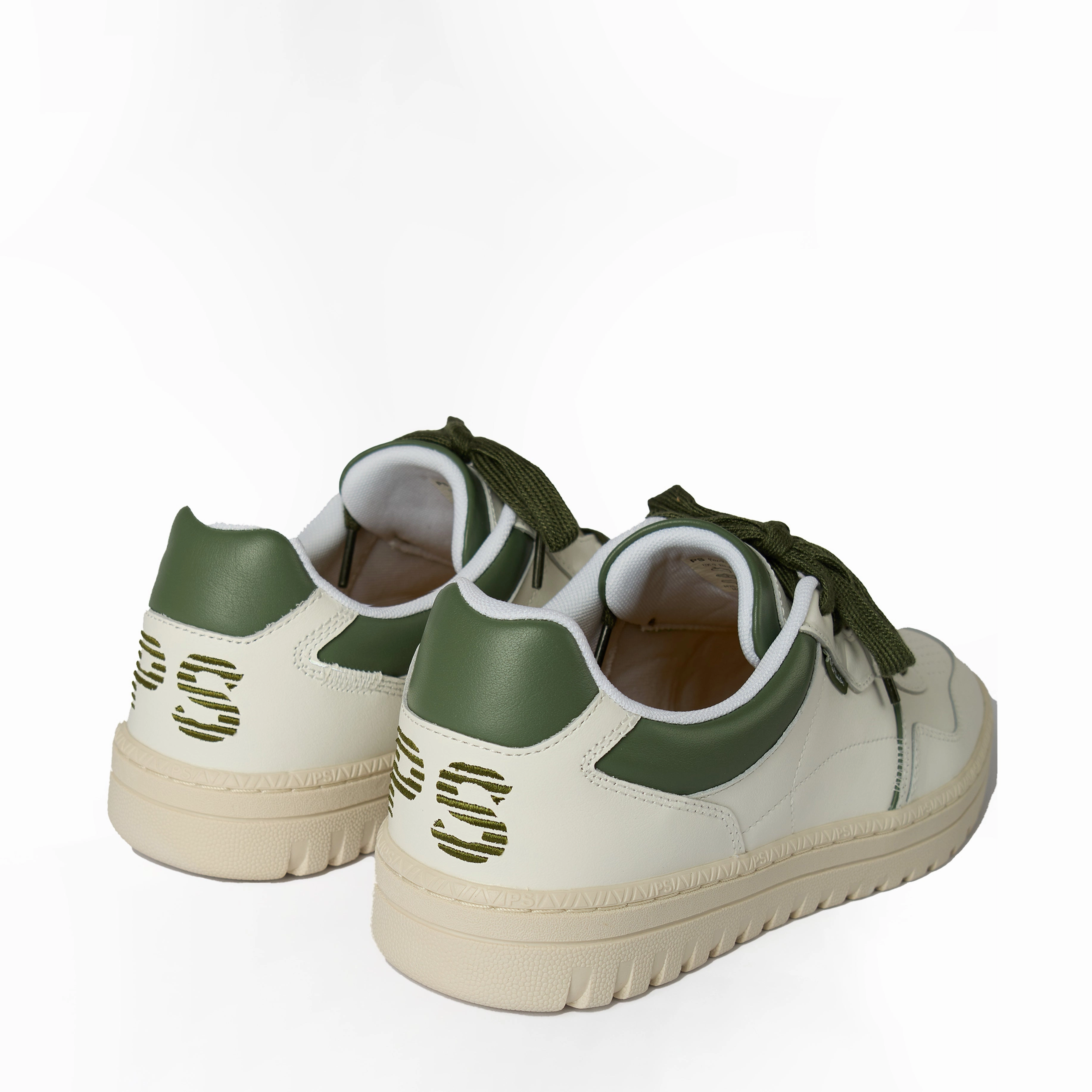 Paul Smith Mens Shoe Ellis Green Spoiler White Daylong Comfort