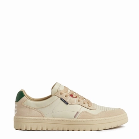 Casual Comfort Sustainable Paul Smith Shoe Ellis White Green Tab White