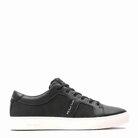 Paul Smith Vanda Trainers Black Nubuck Supportive Footwear Canvas Shoes